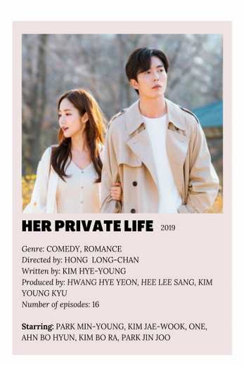 دانلود سریال Her Private Life 2019 دوبله فارسی