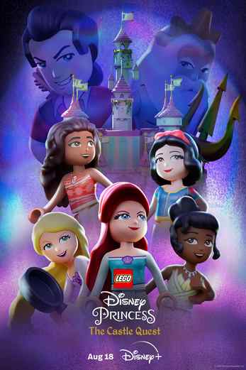 دانلود فیلم LEGO Disney Princess: The Castle Quest 2023 دوبله فارسی