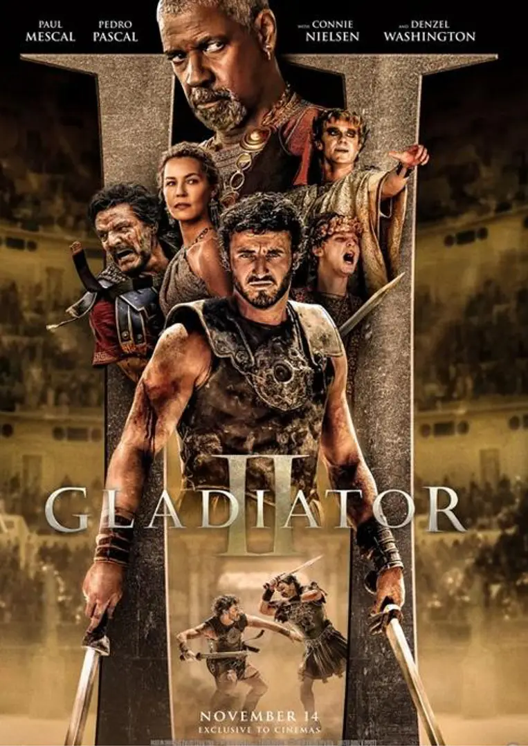 دانلود فیلم Gladiator II 2024 دوبله فارسی