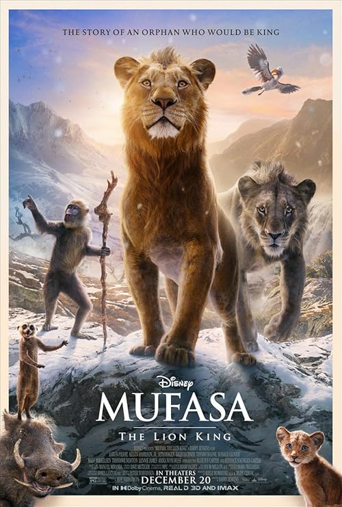 دانلود انیمیشن Mufasa: The Lion King 2024 با دوبله و زیرنویس فارسی چسبیده